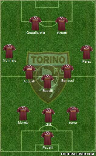 Torino Formation 2015