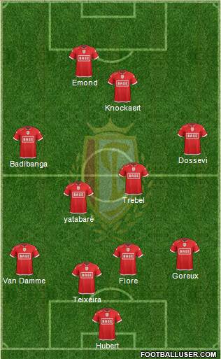 R Standard de Liège Formation 2015