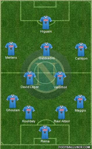 Napoli Formation 2015