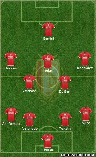 R Standard de Liège Formation 2015