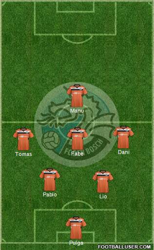 FC Den Bosch Formation 2015