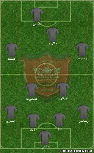 Persepolis Tehran Formation 2015