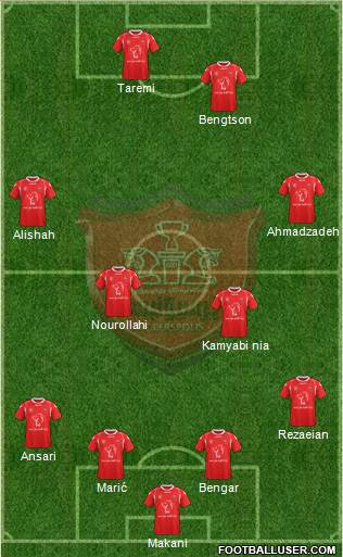 Persepolis Tehran Formation 2015
