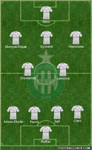 A.S. Saint-Etienne Formation 2015