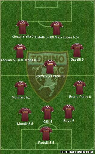 Torino Formation 2015