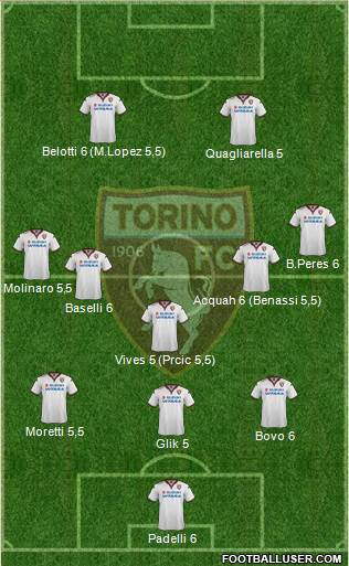 Torino Formation 2015
