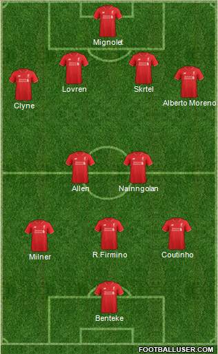 Liverpool Formation 2015