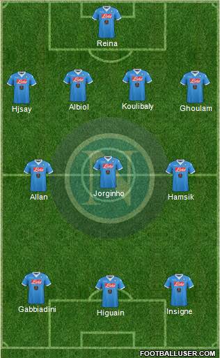 Napoli Formation 2015