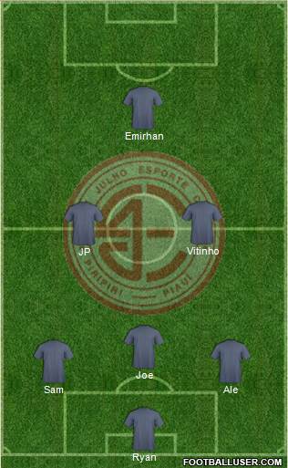 4 de Julho EC Formation 2015