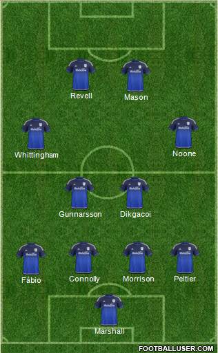 Cardiff City Formation 2015