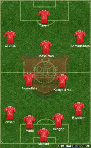 Persepolis Tehran Formation 2015