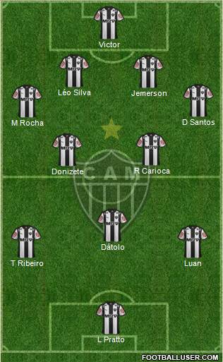 C Atlético Mineiro Formation 2015