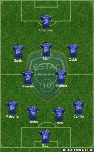 Esperance Sportive Troyes Aube Champagne Formation 2015