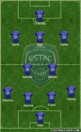Esperance Sportive Troyes Aube Champagne Formation 2015