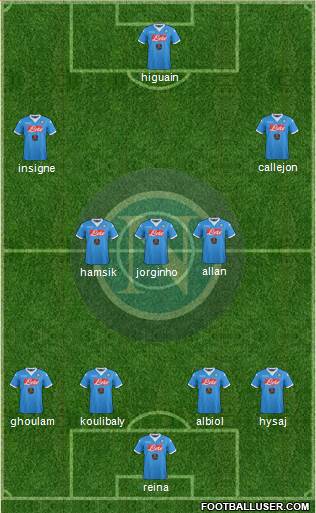 Napoli Formation 2015