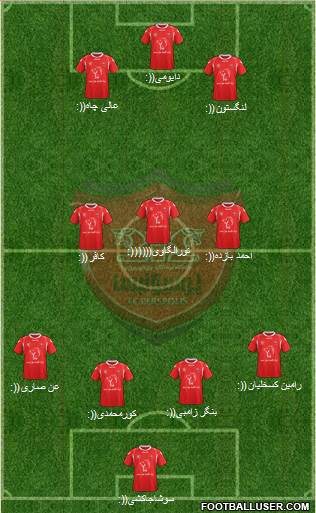 Persepolis Tehran Formation 2015