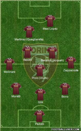 Torino Formation 2015