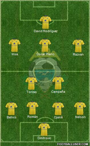 A.D. Alcorcón Formation 2015