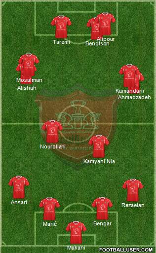 Persepolis Tehran Formation 2015
