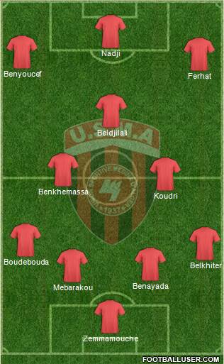 Union Sportive de la Médina d'Alger Formation 2015