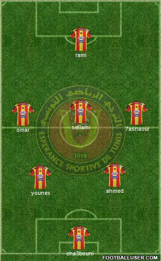 Espérance Sportive de Tunis Formation 2015