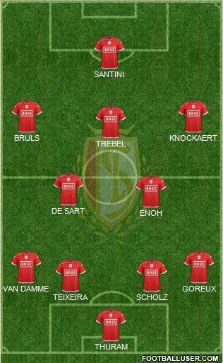 R Standard de Liège Formation 2015