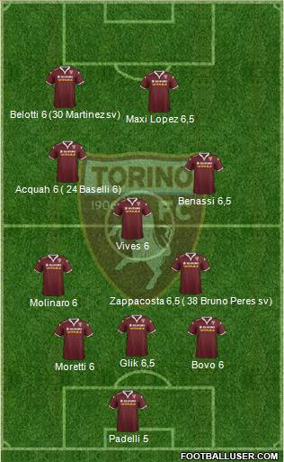 Torino Formation 2015