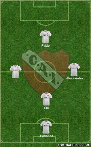 Independiente Formation 2015