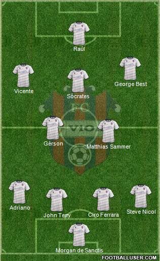 FC ViOn Zlate Moravce Formation 2015