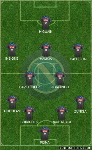 Napoli Formation 2015