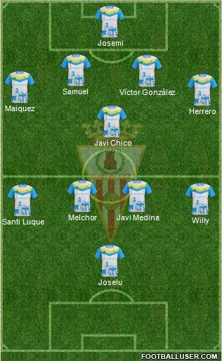 Algeciras C.F. Formation 2015