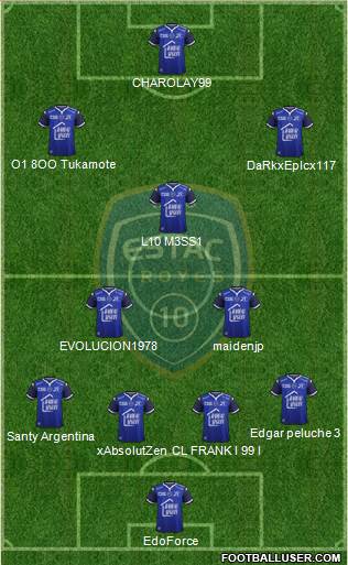 Esperance Sportive Troyes Aube Champagne Formation 2015