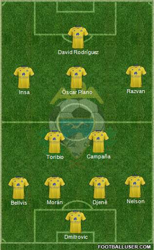 A.D. Alcorcón Formation 2015