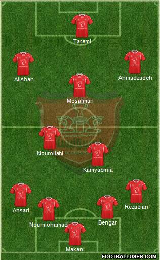 Persepolis Tehran Formation 2015