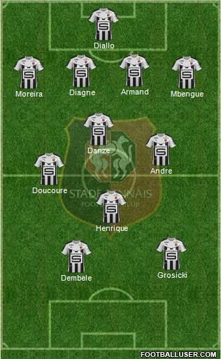 Stade Rennais Football Club Formation 2015