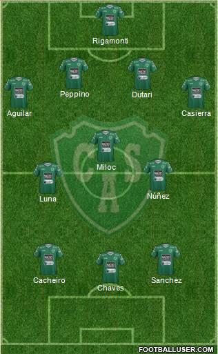 Sarmiento de Junín Formation 2015