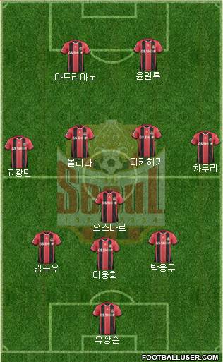 FC Seoul Formation 2015