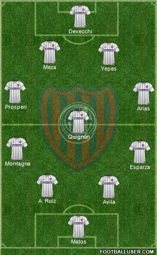 San Lorenzo de Almagro Formation 2015