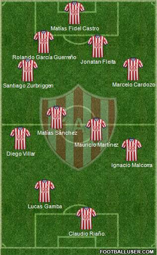 Unión de Santa Fe Formation 2015