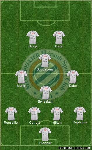 Montpellier Hérault Sport Club Formation 2015