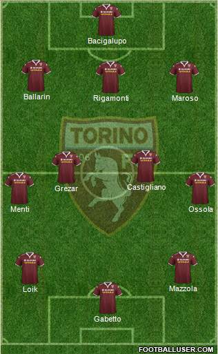 Torino Formation 2015