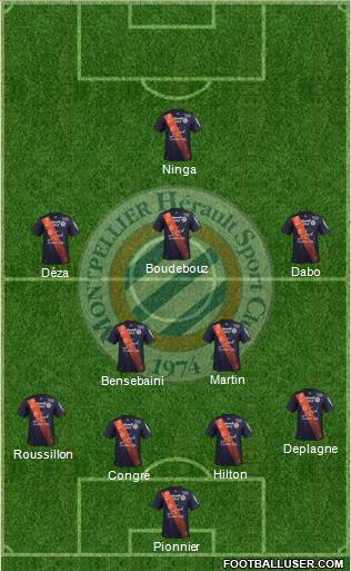 Montpellier Hérault Sport Club Formation 2015