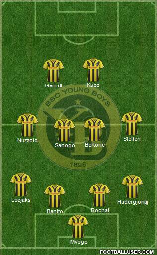 BSC Young Boys Formation 2015