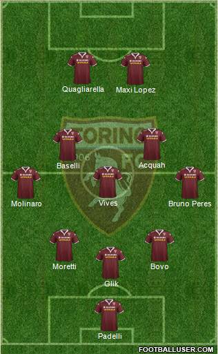 Torino Formation 2015