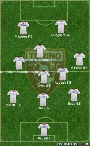Torino Formation 2015