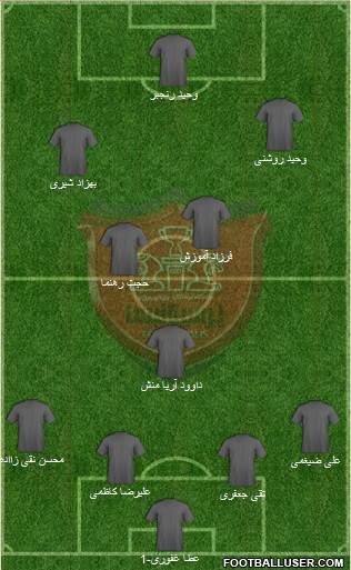 Persepolis Tehran Formation 2015