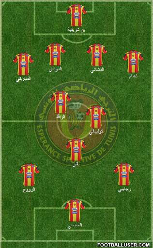 Espérance Sportive de Tunis Formation 2015