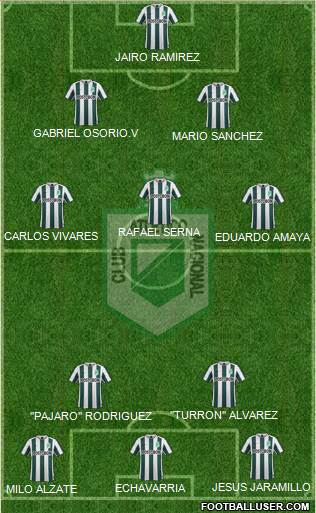 CDC Atlético Nacional Formation 2015