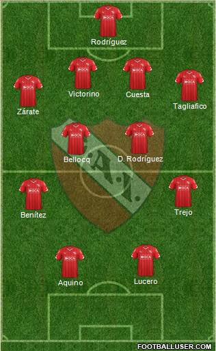Independiente Formation 2015