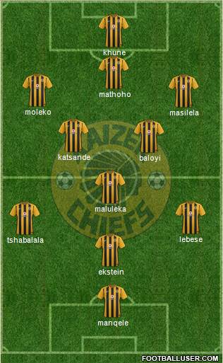 Kaizer Chiefs Formation 2015